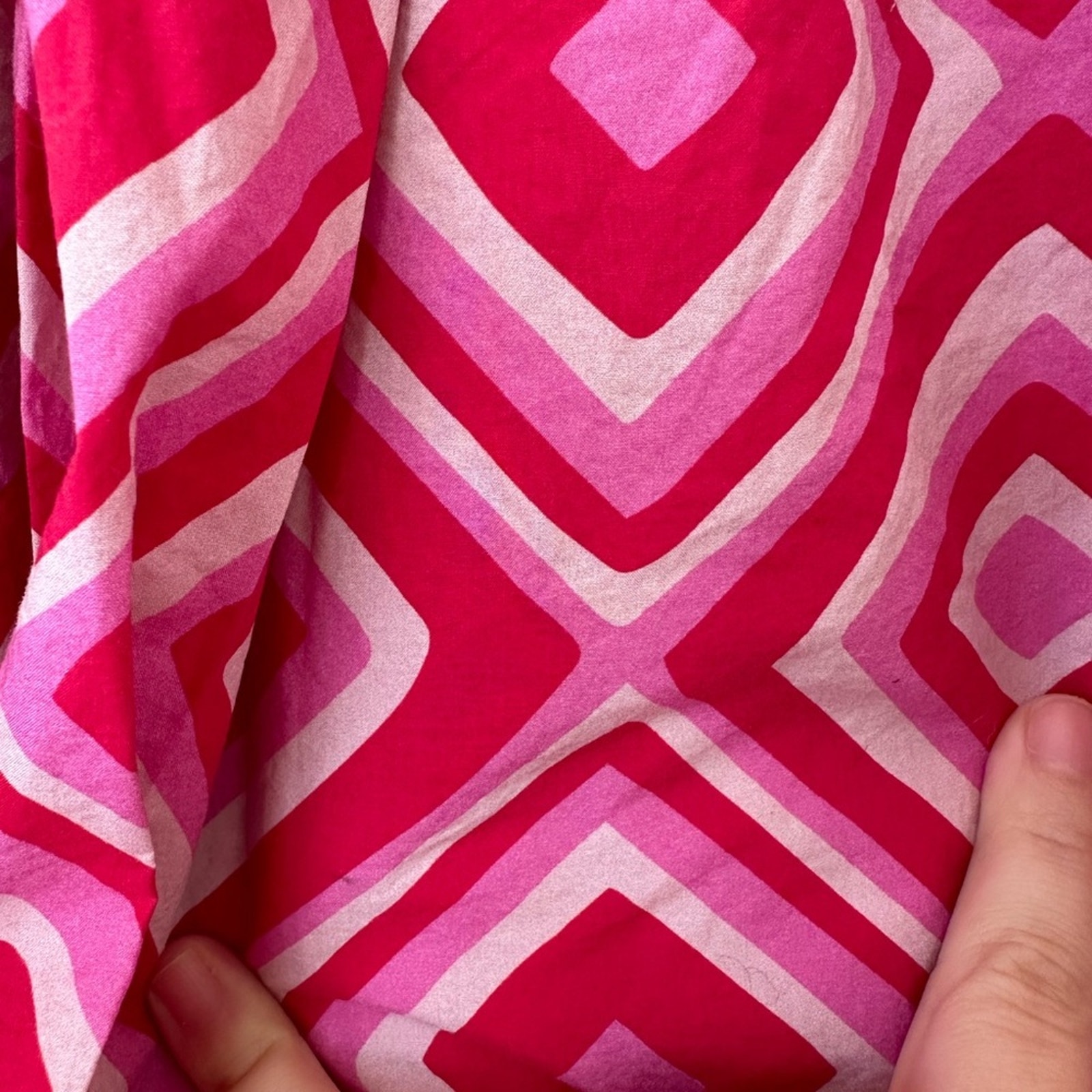 Eliza Christoph Njeri Geometric Poplin Skirt — image 7 of 8